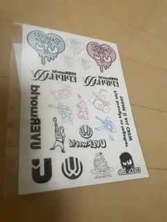UVERworld cafe タトゥーシール