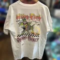 レア　Nitro Fish ホワイト Tシャツ　1998