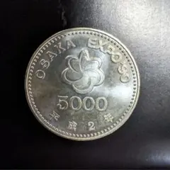 プルーフ硬貨 大阪エキスポ 記念硬貨 平成2年 5000円