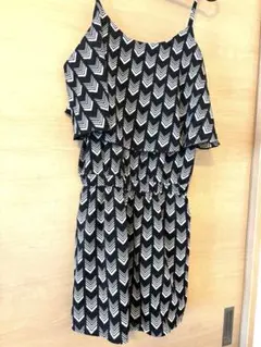 ENVYM ノースリーブ　サロペット　ショートパンツ