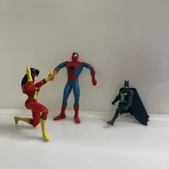 マーベル　スパイダーマン　バットマン