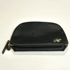 ✨【ESTĒE LAUDER ノベルティポーチ ブラック×レオパード柄】✨