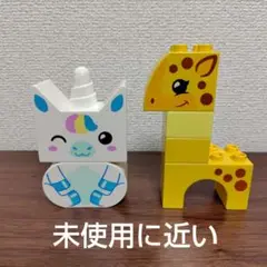 レゴデュプロ　プリントブロック　キリン　ユニコーン