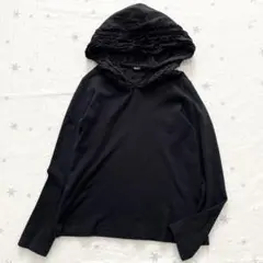 ピンクハウス　豪華ピコフリル　フード付き カットソー　リボン