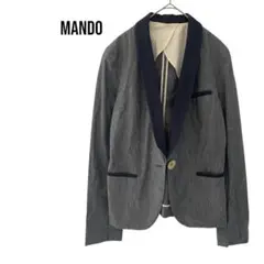 マンドMANDO ボタンアレンジ　カジュアルジャケット　フォーマル　個性的