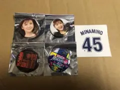 南野陽子 40thツアー バッジ 4個セット①
