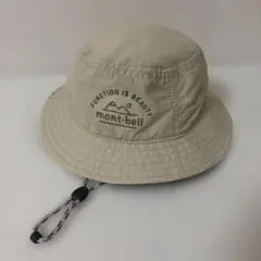【美品】mont-bell ベビーハット ベージュ