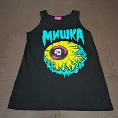Мишка グラフィックタンクトップ