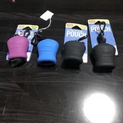 CHUMS キーホルダー 青 タグ取れ