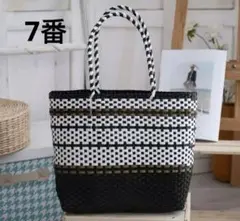 新品未使用　メルカド　カゴバッグ　大容量　軽量肩に掛けるok
