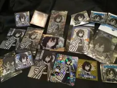 伊黒小芭内　鬼滅の刃　未使用品　カード＆シール　まとめてセット