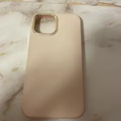 【新品未使用】H&M iPhone12ケース　ピンク　ゴールド