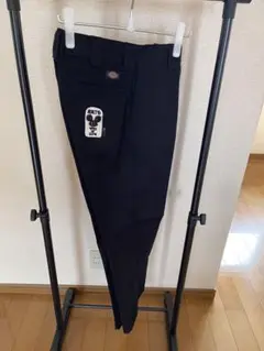 ラッツ×ディッキーズ　黒 パッチ付き　W30×32
