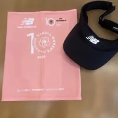 【美品】ニューバランス⭐︎ネックカバー⭐︎サンバイザー⭐︎名古屋ウィメンズ2021