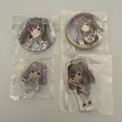 幽谷霧子　アイドルマスターシャイニーカラーズ　アクスタほか計4点　7aφ