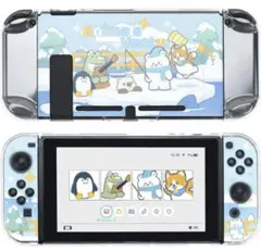 ニンテンドースイッチカバー　汚れ防止　動物の友達　傷防止　薄型　全面保護　ゲーム