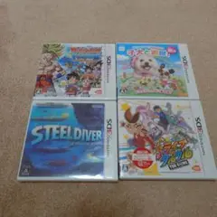 ニンテンドー3DS ソフトセット新品未開封品4本