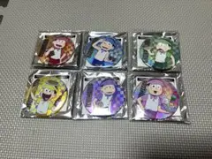 セガコラボカフェ　おそ松さん　ホログラム缶バッジセット