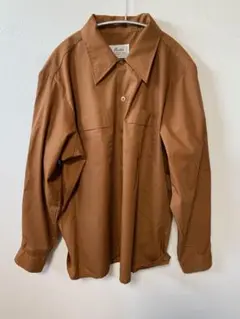 【24時間以内発送】70s〜80s ビンテージ ボックスカットシャツ オレンジ