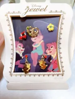 ディズニー チップ デール クラリス ピアス