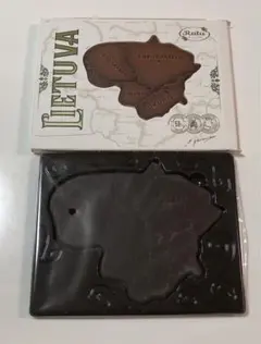【匿名配送】リトアニア RUTA チョコレート 国型 42g 珍品