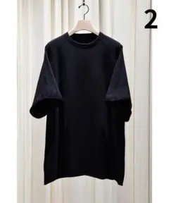 comoli 2025SS LWコットン裏毛 半袖クルー 2
