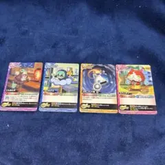 妖怪ウォッチとりつきカードバトル　4枚