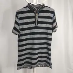 THE SHOP TK MIXPICE ボーダーポロシャツ半袖