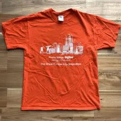アメリカ古着 カンザスシティ プリントtシャツ 2012 オレンジ 橙 M
