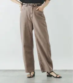 GLOBAL WORK グローバルワーク カラーデニムバギーパンツ