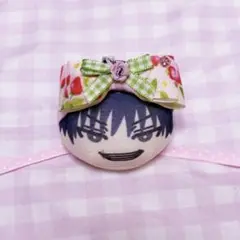 おまんじゅう ヘッドドレス ぬいぐるみ ヘッドドレス リボン