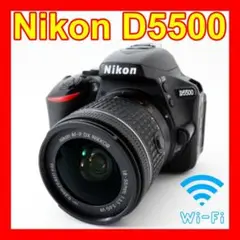 ❤️初心者お勧め❤️Wi-Fi付❤️Nikon D5500❤️高画質・自撮り❤️