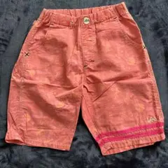 Lee ピンク ハーフパンツ アロハ柄