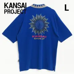 KANSAI PROJECT ゴルフポロシャツ 虎プリント L