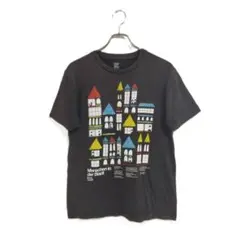 graniph グラニフ Tシャツ M 半袖 黒 涼しい 春夏 ユニーク きれい