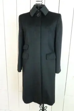 【超美品】☆マックスマーラ:ウール アルパカ ロングコート 38