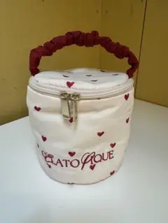 GATO PIQUE ハート柄ポーチ
