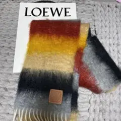 ロエベ モヘア マフラー