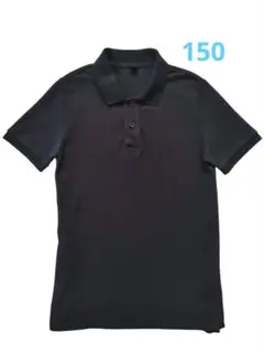 UNIQLO 半袖ポロシャツ ネイビー 150