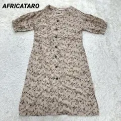 【アフリカタロウ】/ワンピース/（フリー）/花柄/半袖/トップス/AFRICA