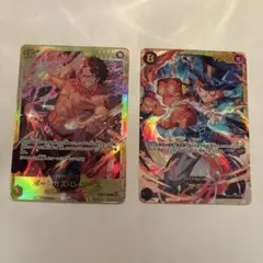 ONEPEIECE CARD GAME エース　サボ　(sec) セット