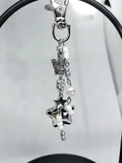 週末限定値下げ！！ハンドメイドチャーム　シルバー