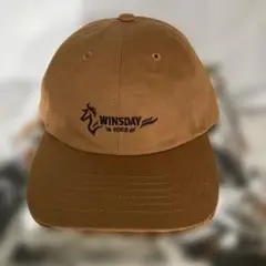 JRA オリジナルキャップ　競馬コレクション ウインズデーB賞　茶色　ノベルティ