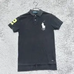 polobyRalphlaurenポロシャツトップス半袖［S］ブラック
