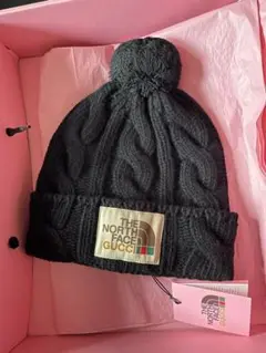 GUCCI x The North Face ニットキャップ 黒 M 箱付新品