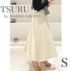 TSURU by Mariko Oikawa Alina プリーツスカート　34