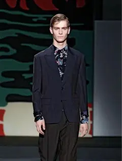 PRADA 2014ss S/S KNIT 総柄 PRADA14SS Mensは哀愁漂うトロピカル uccieのつぶやき | 藤岡