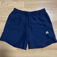 【adidas】ショートパンツ ハーフパンツ ジャージ レディースM ネイビー