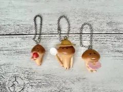 なめこ ストラップ 3個セット