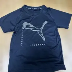 PUMA Tシャツ 2枚セット 黒 ネイビー140センチ